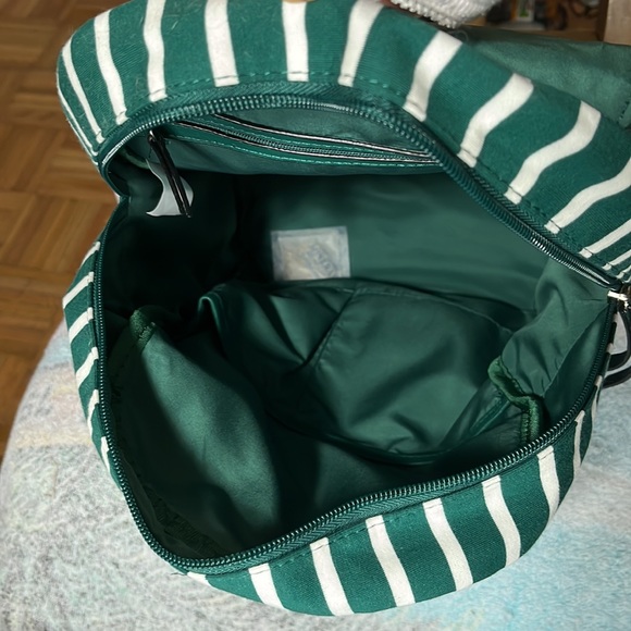 New MADDEN GIRL Green/stripe Women’s Backpack - Picture 13 of 13